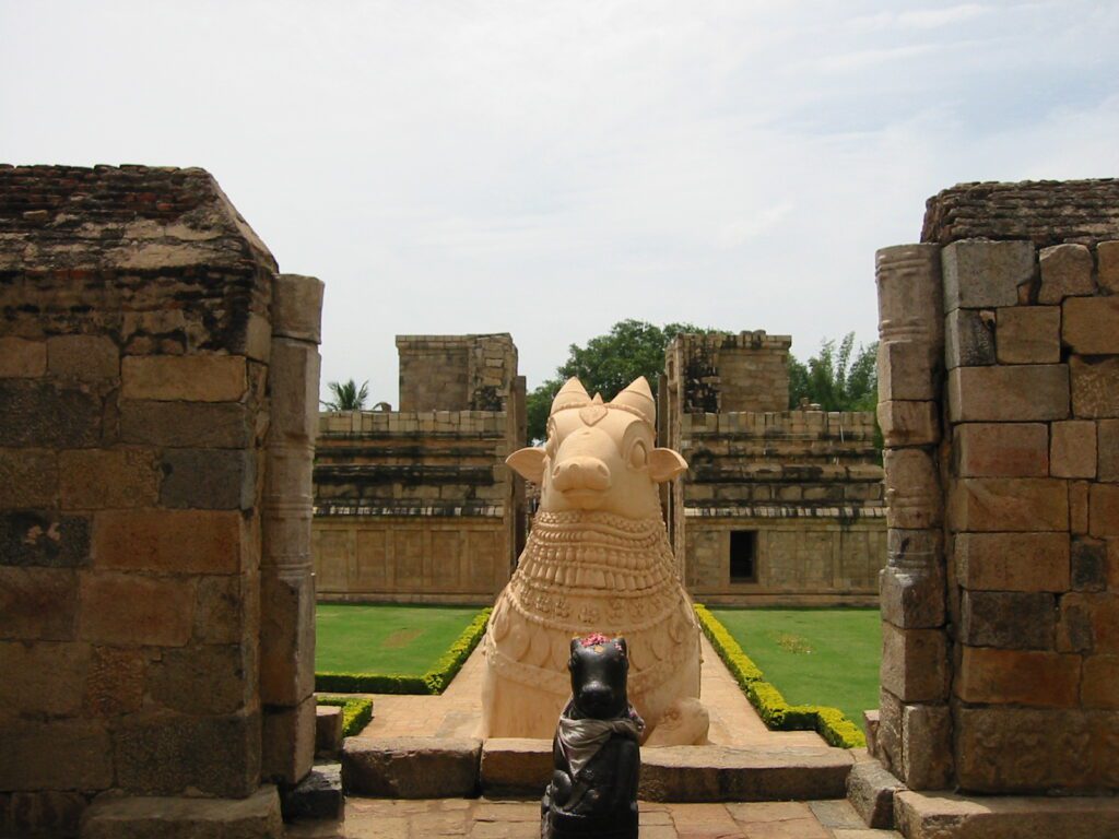 Nandi in Zuid-India
