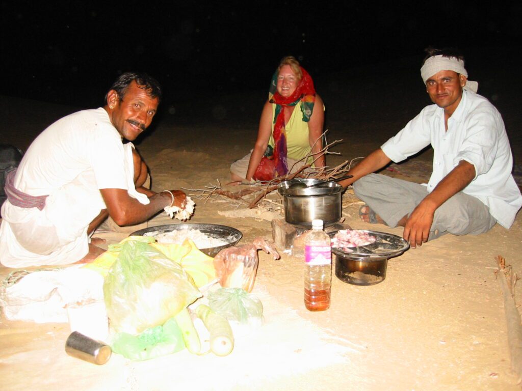 eten kamelentocht Bikanar