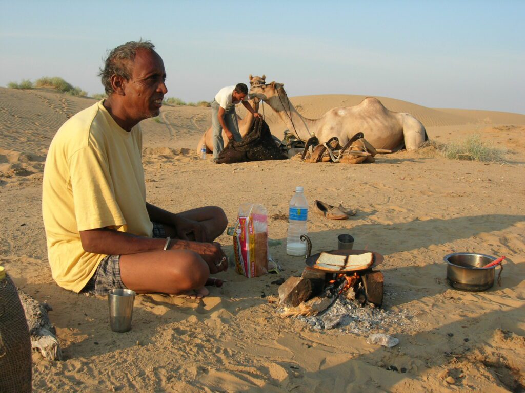 ontbijt in Thar Dessert