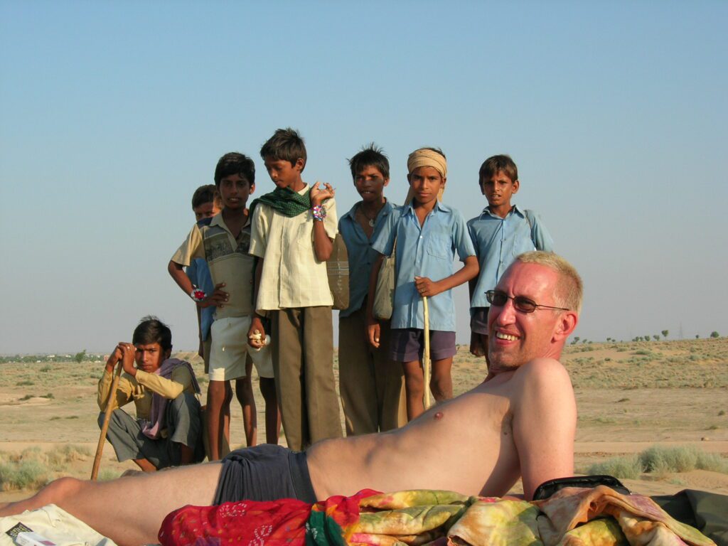 ochtend kids wachten op ons