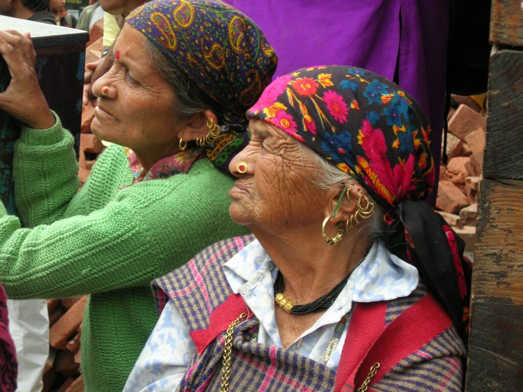 Vashist dorp bij Manali