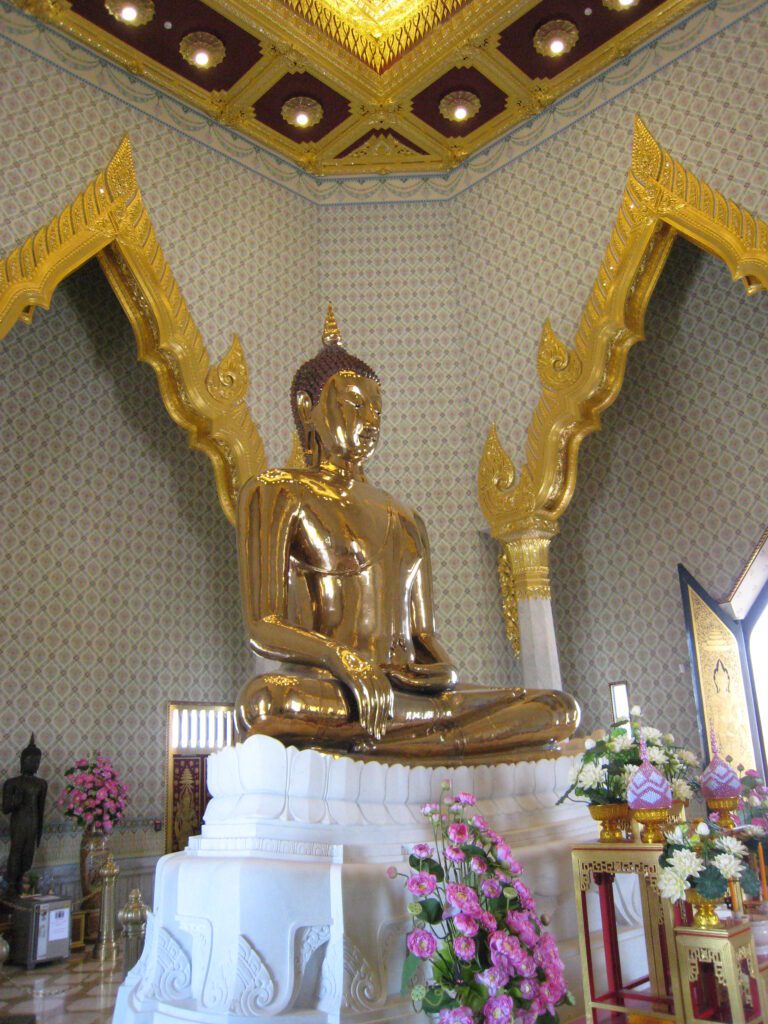 tempel in Bangkok op onze reis Laos Cambodja Thailand Azie